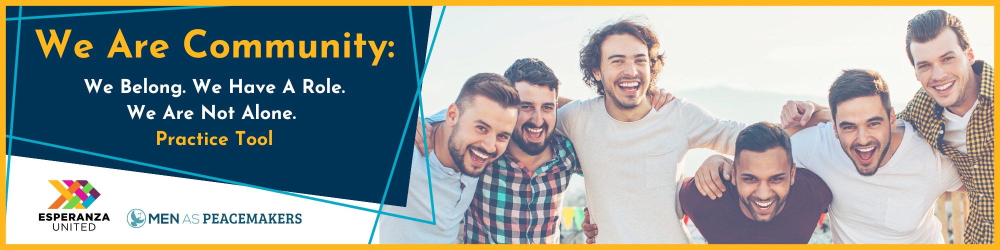 We Are Community Tools and Resources — Men As Peacemakers