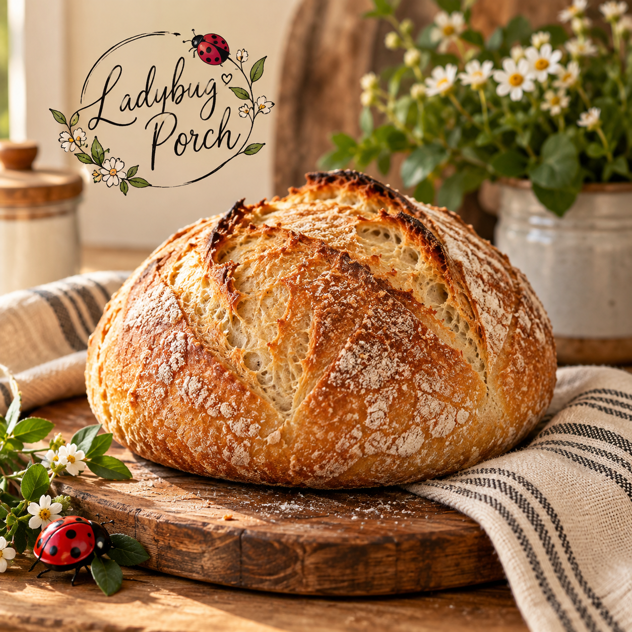 Classic Sourdough Bread Boule
