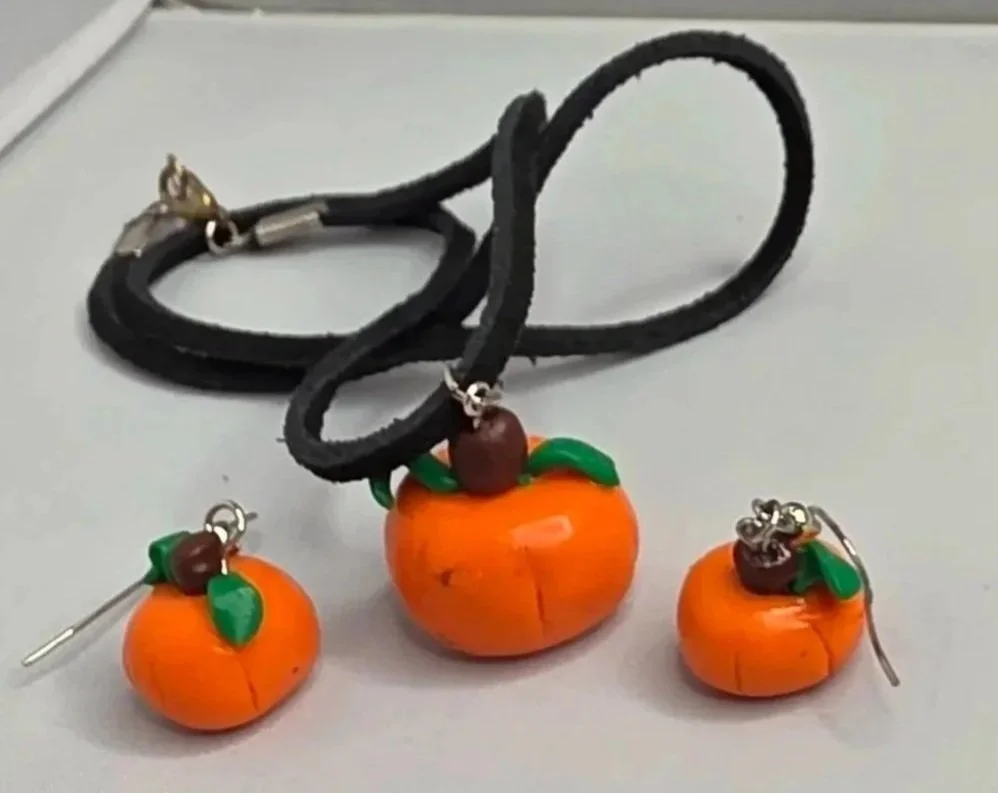 Handmade Pumpkin Jewelry