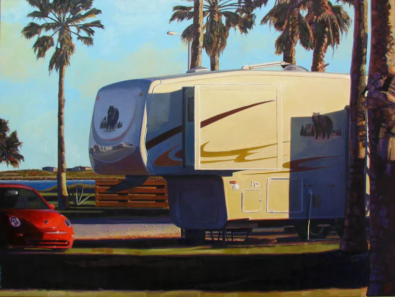 Red VW - Isla Blanca Park