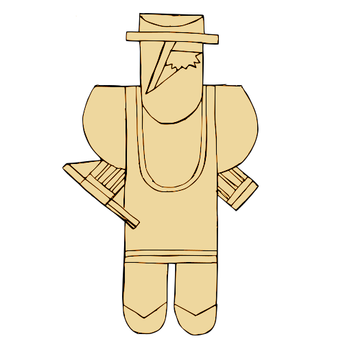 Worker 4 (1' x 1.5') - CLAIMED