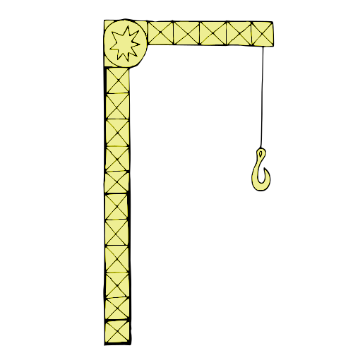 Crane 1 (4.5' x 2.5') - CLAIMED