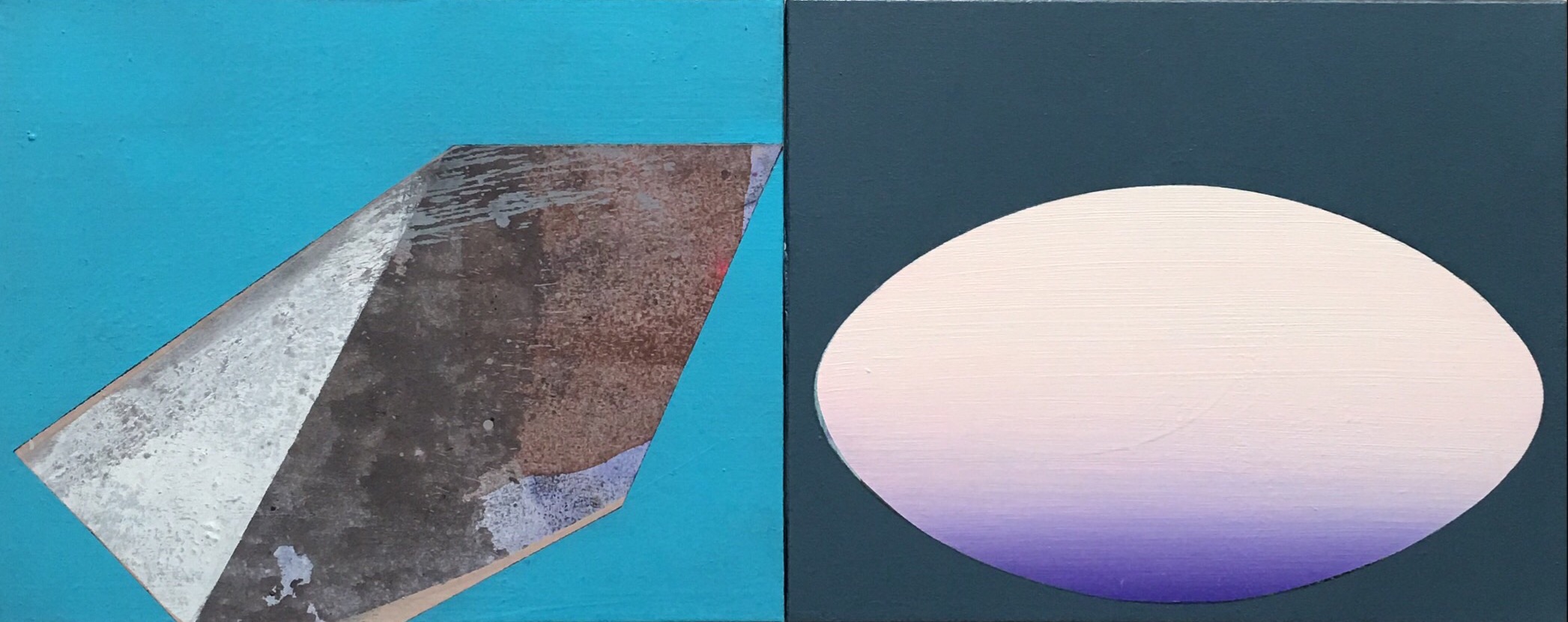     simple movement 6 &nbsp;&nbsp;    2017. &nbsp; o  il, canvas. &nbsp; 16 x 40 inches  