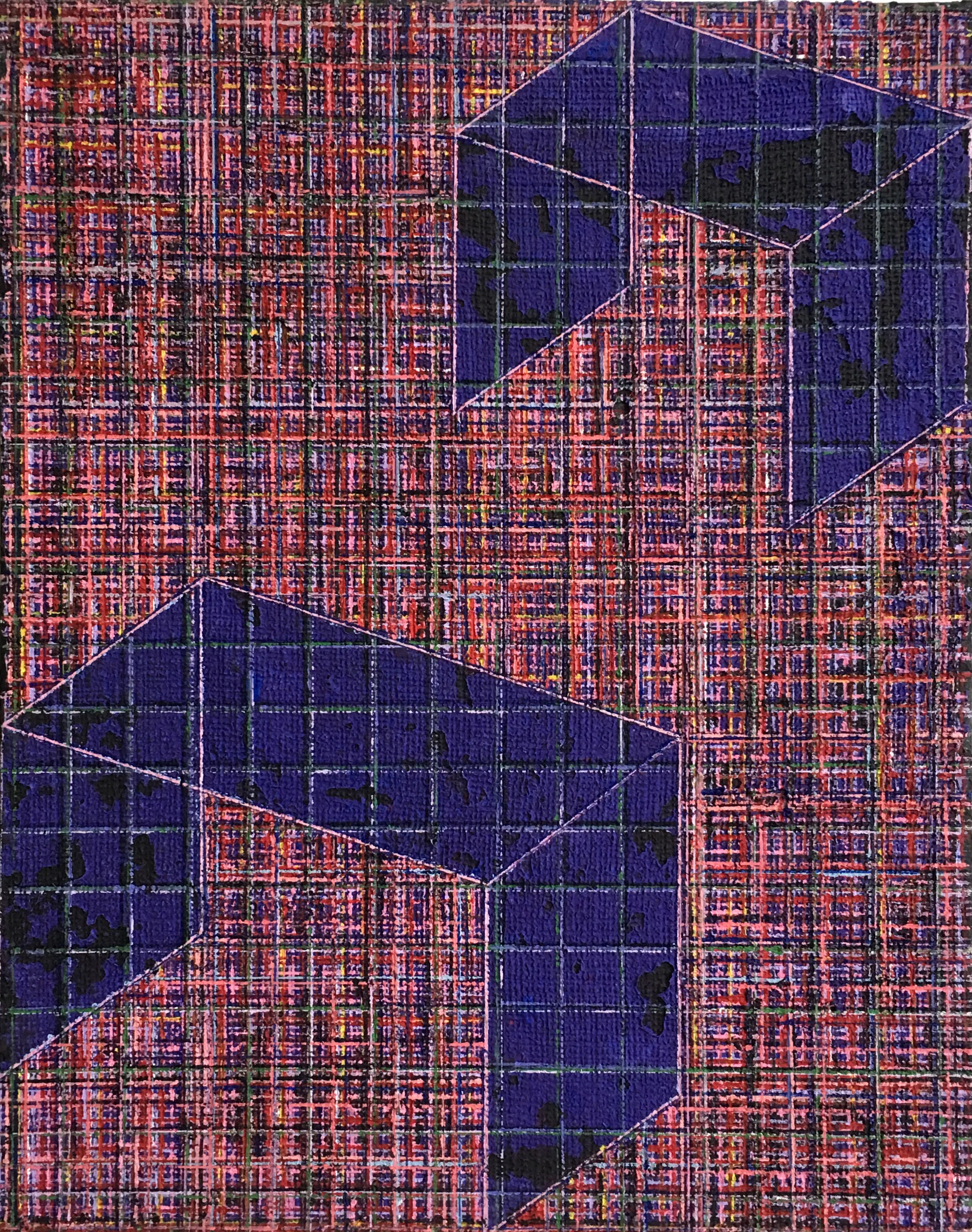 composition 2017. oil, canvas. 20 x 16 inches