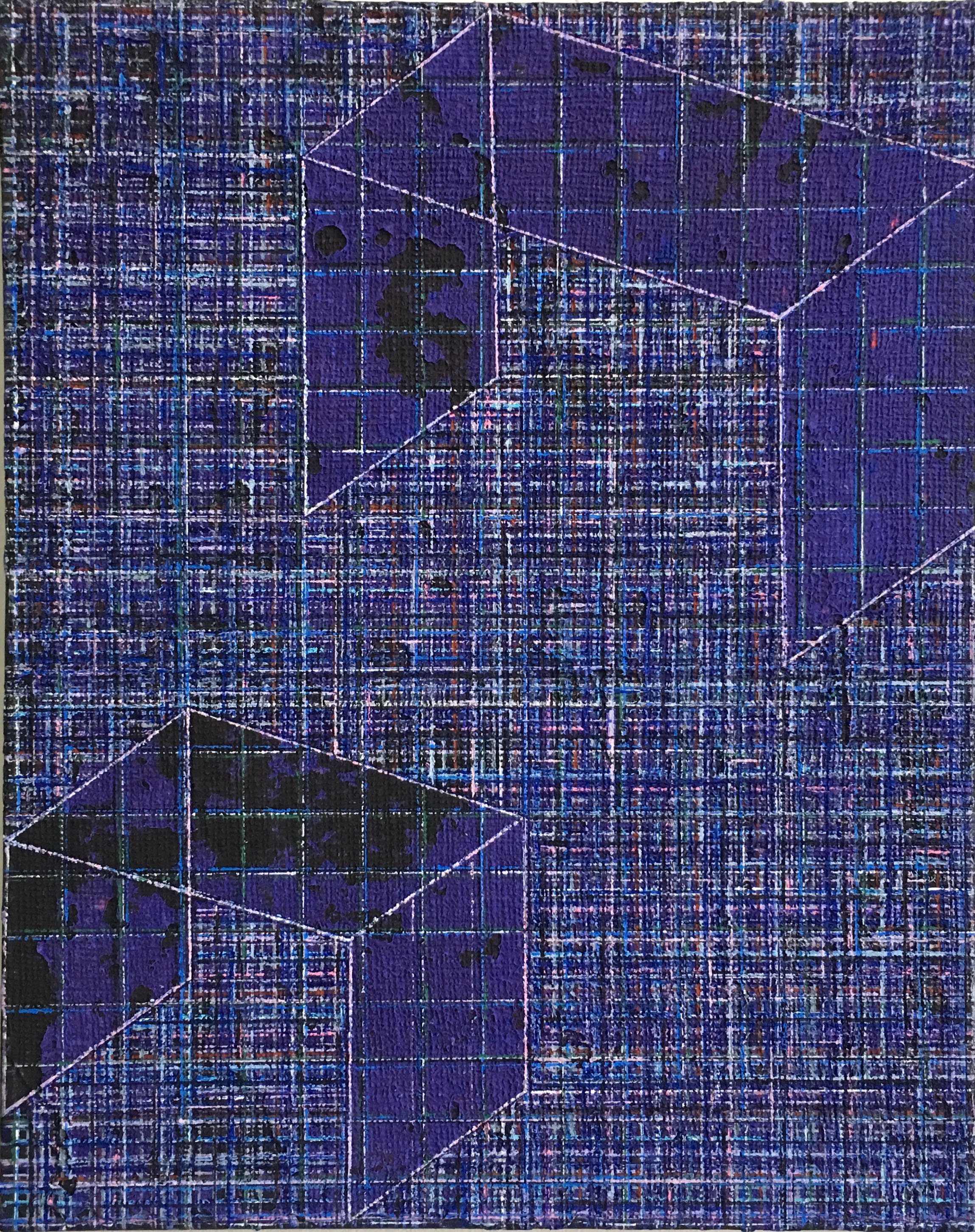 composition 2017. oil, canvas. 20 x 16 inches