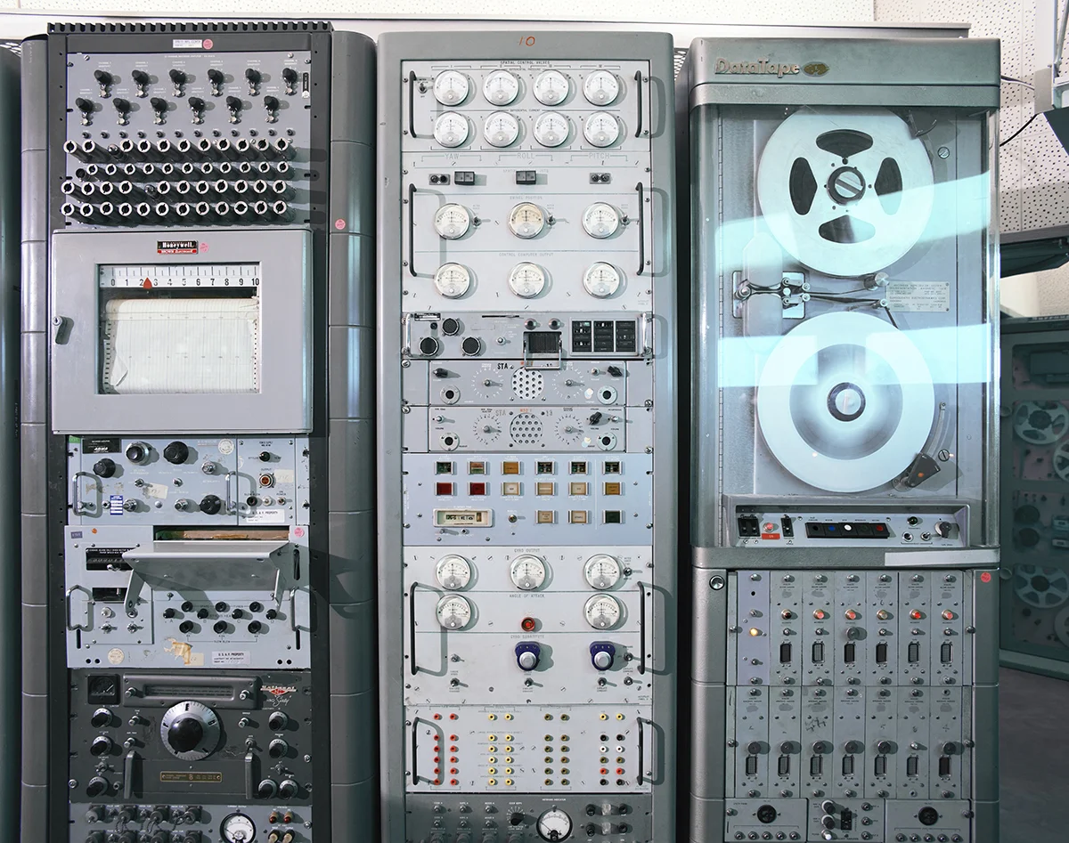 Telemetry Receivers, Strip Chart Recorders, and Tape Recorders, Blockhouse, Redstone Complex 26