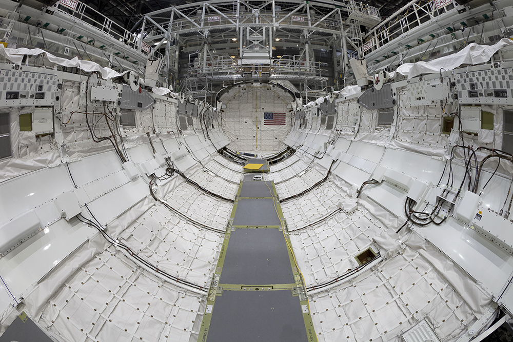 Payload Bay, Space Shuttle Endeavour