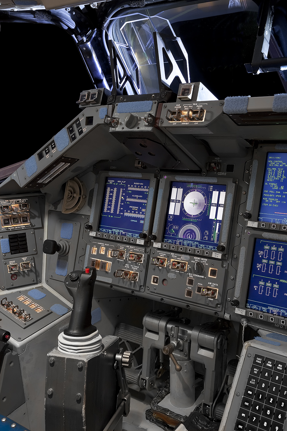 Commander's Console, Space Shuttle Endeavour