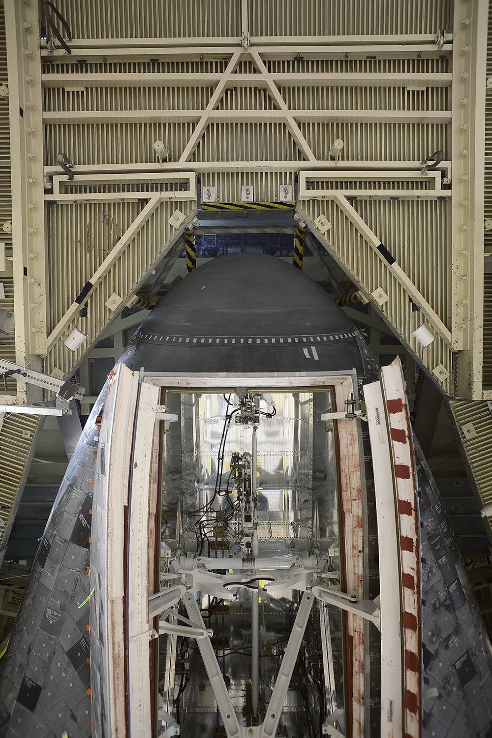 Nose Gear Doors and Platforms Space Shuttle Atlantis