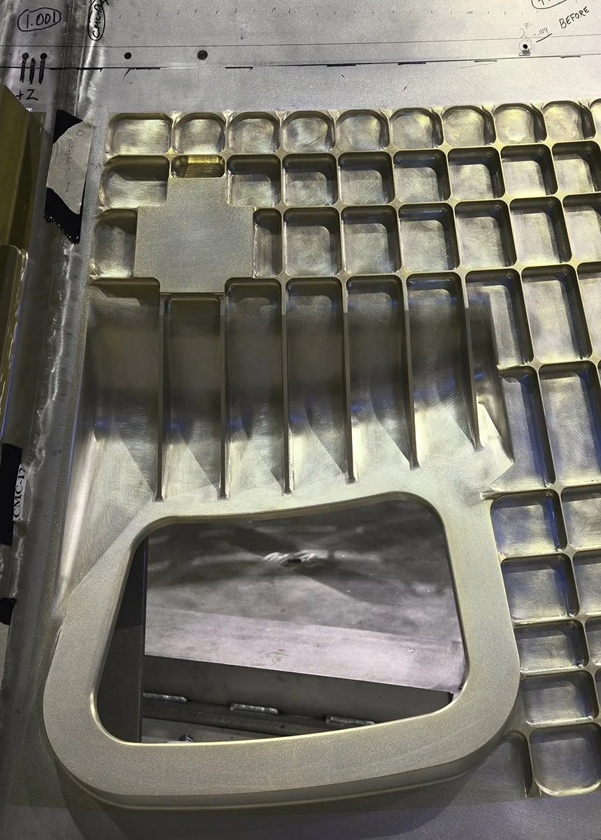 Orion Spacecraft Structural Section with Window