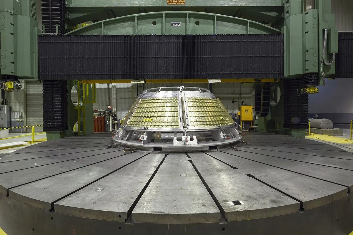 Section of First Flight-Ready Orion Spacecraft
