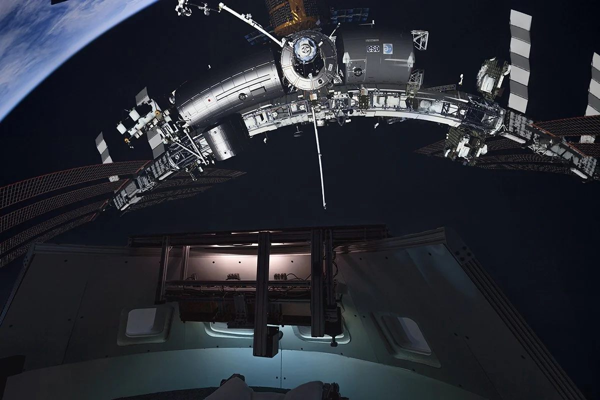 Orion Spacecraft Training Mockup