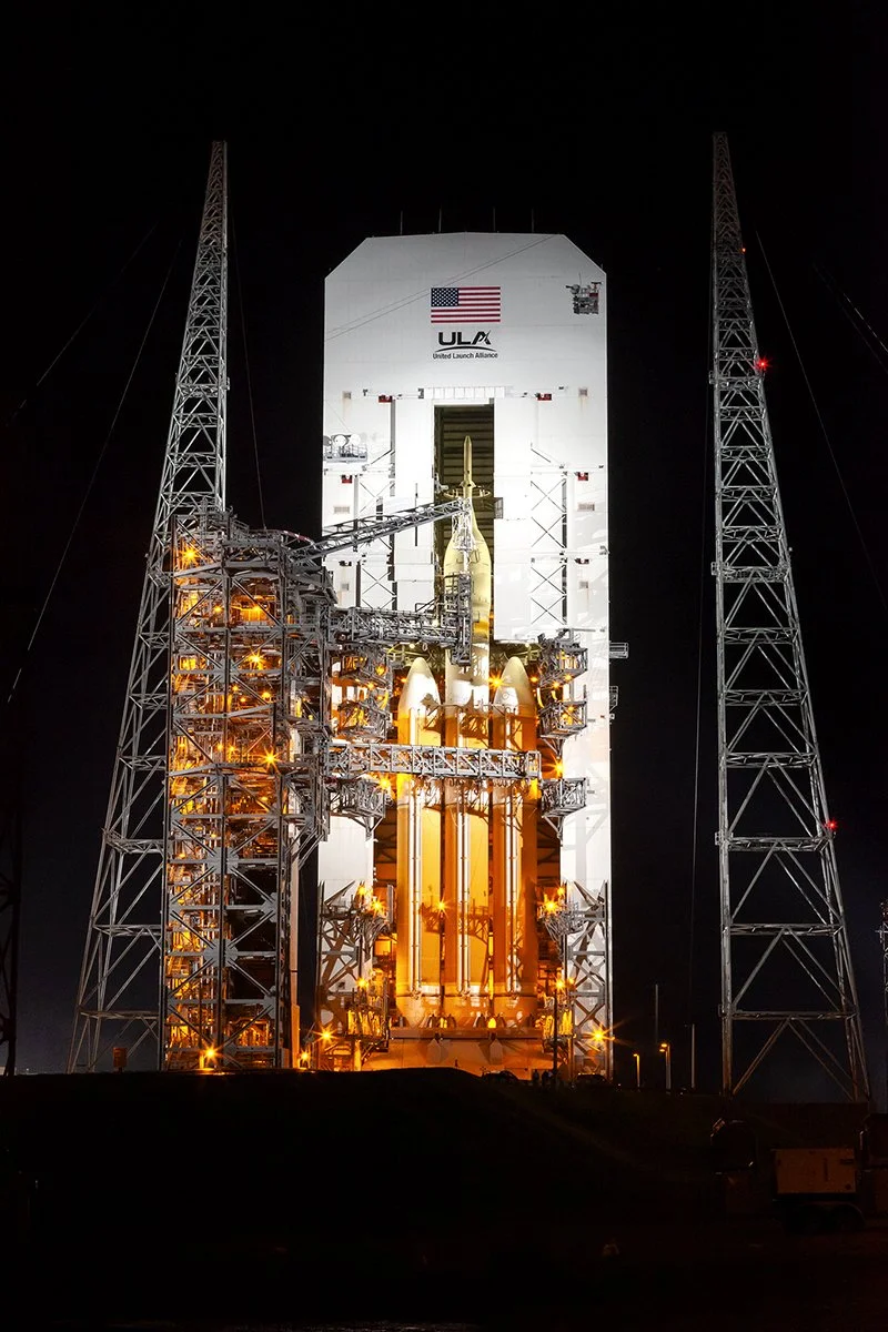 Night Before the Launch of Exploration Flight Test- 1