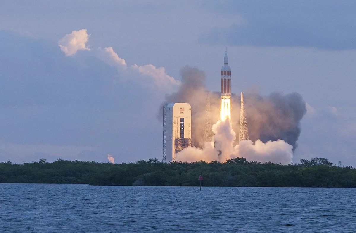 Launch of a Delta IV Heavy Rocket with the First Launch of an Orion Spacecraft.