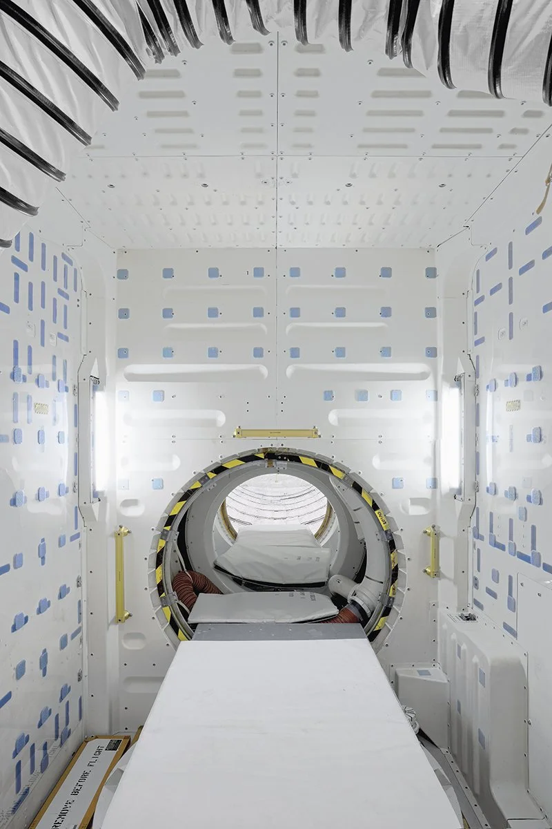 Middeck and Airlock, Space Shuttle Discovery