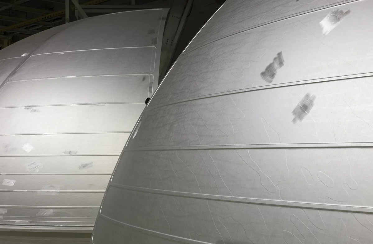 Spare External Tank Segments, Michoud Assembly Facility, Louisiana