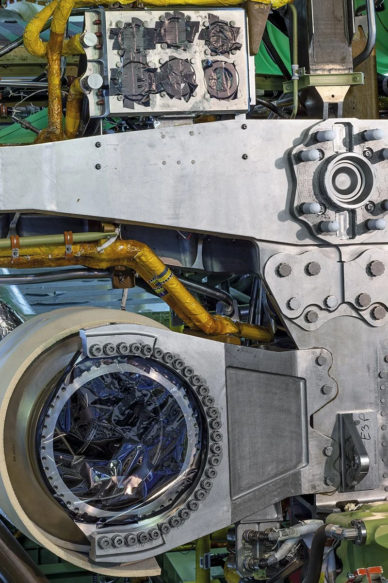 Space Shuttle Atlantis Main Engine Connection