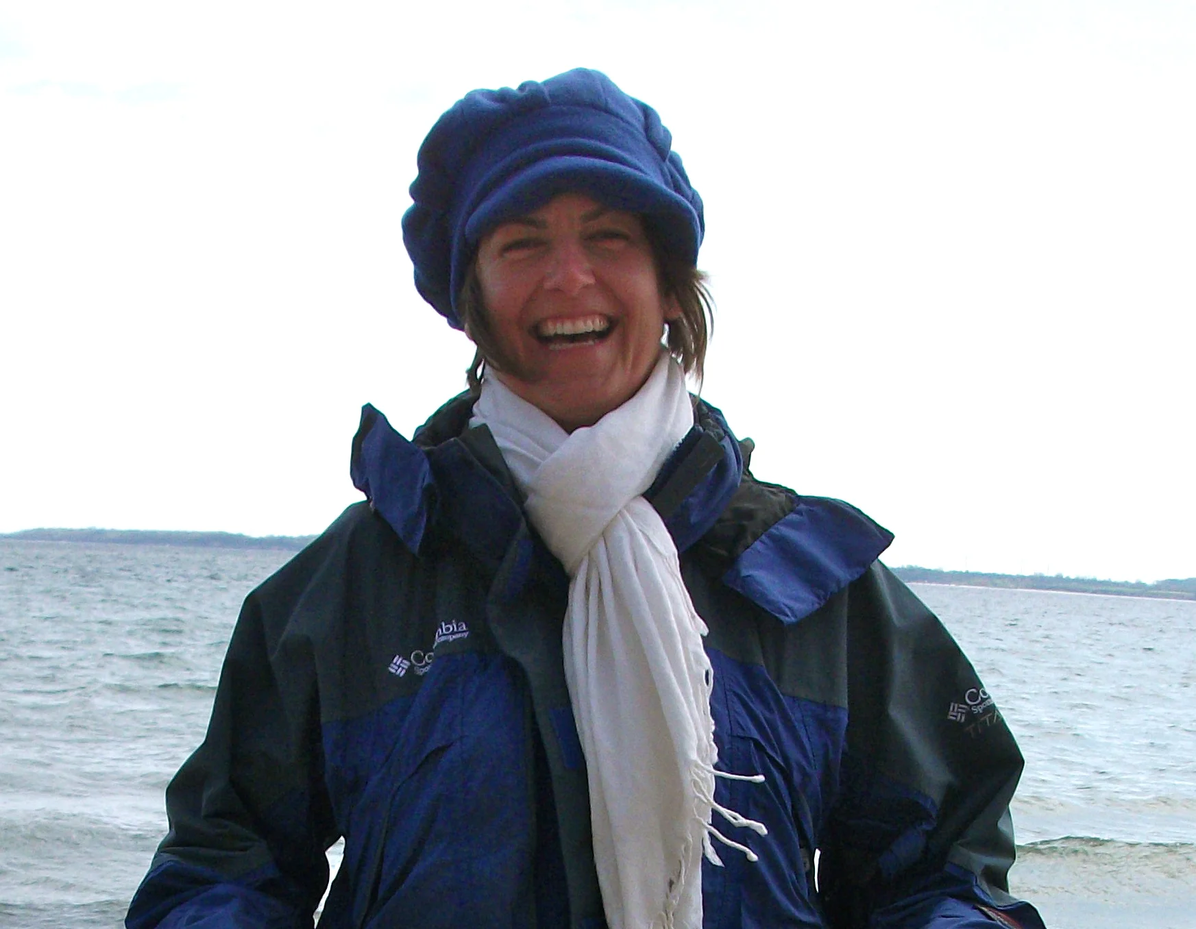 Cordula by the sea.JPG