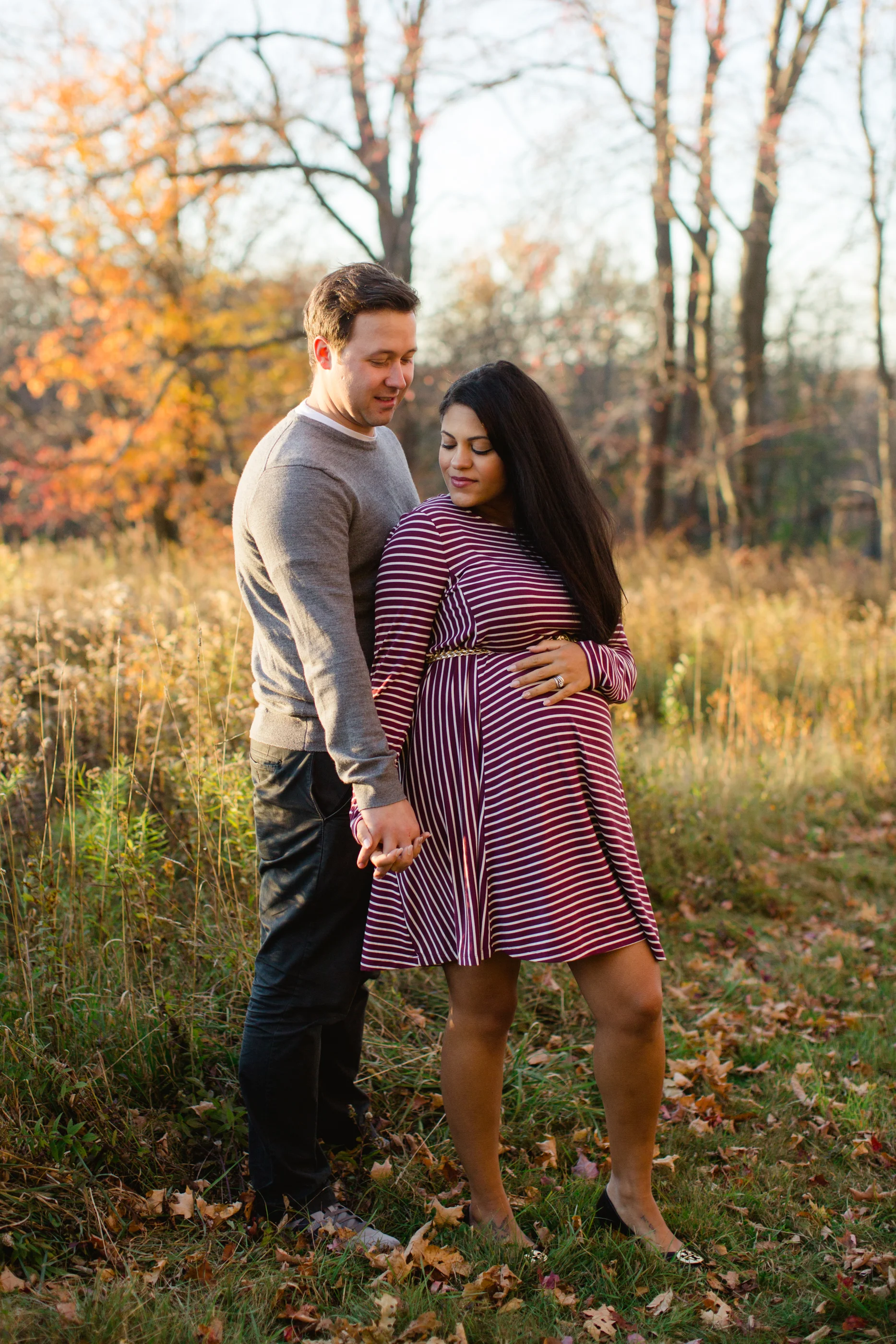 Brad + Danielle - Fall Maternity Session