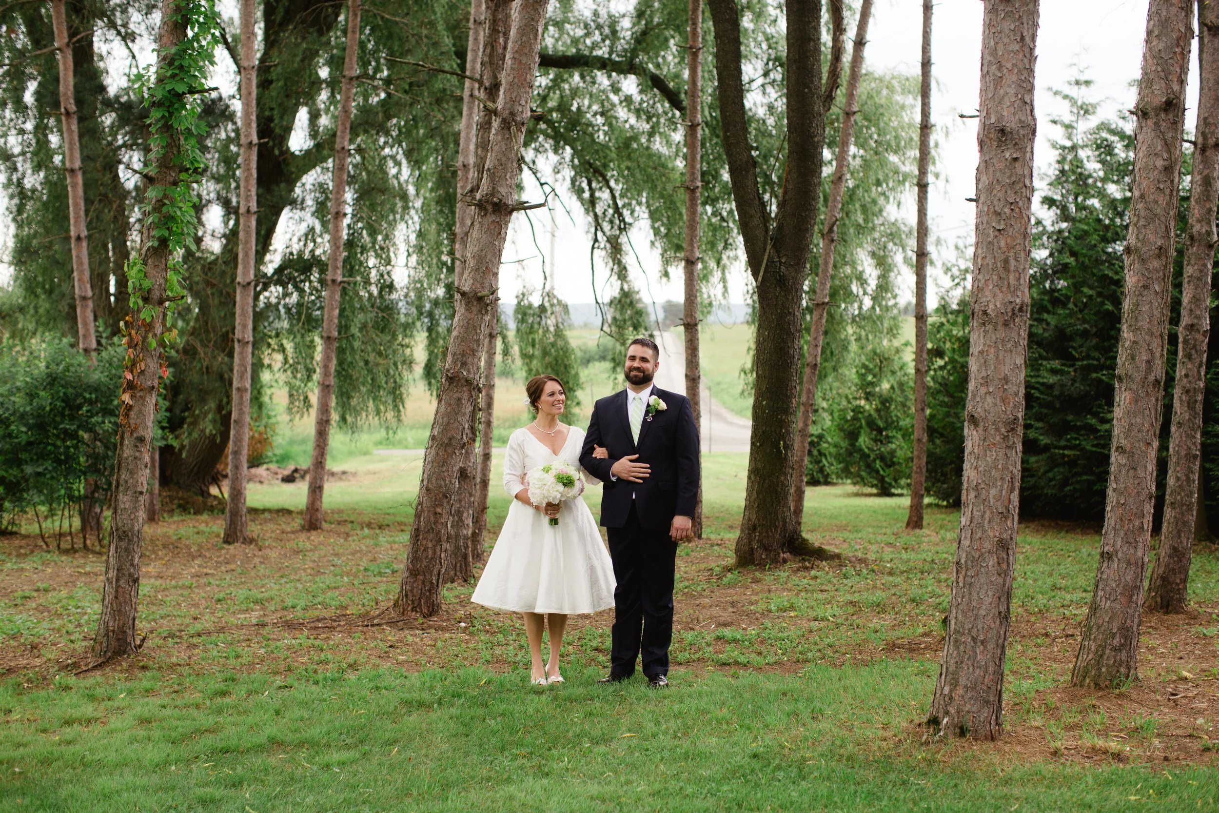 Megan + Scott - Backyard Summer Wedding