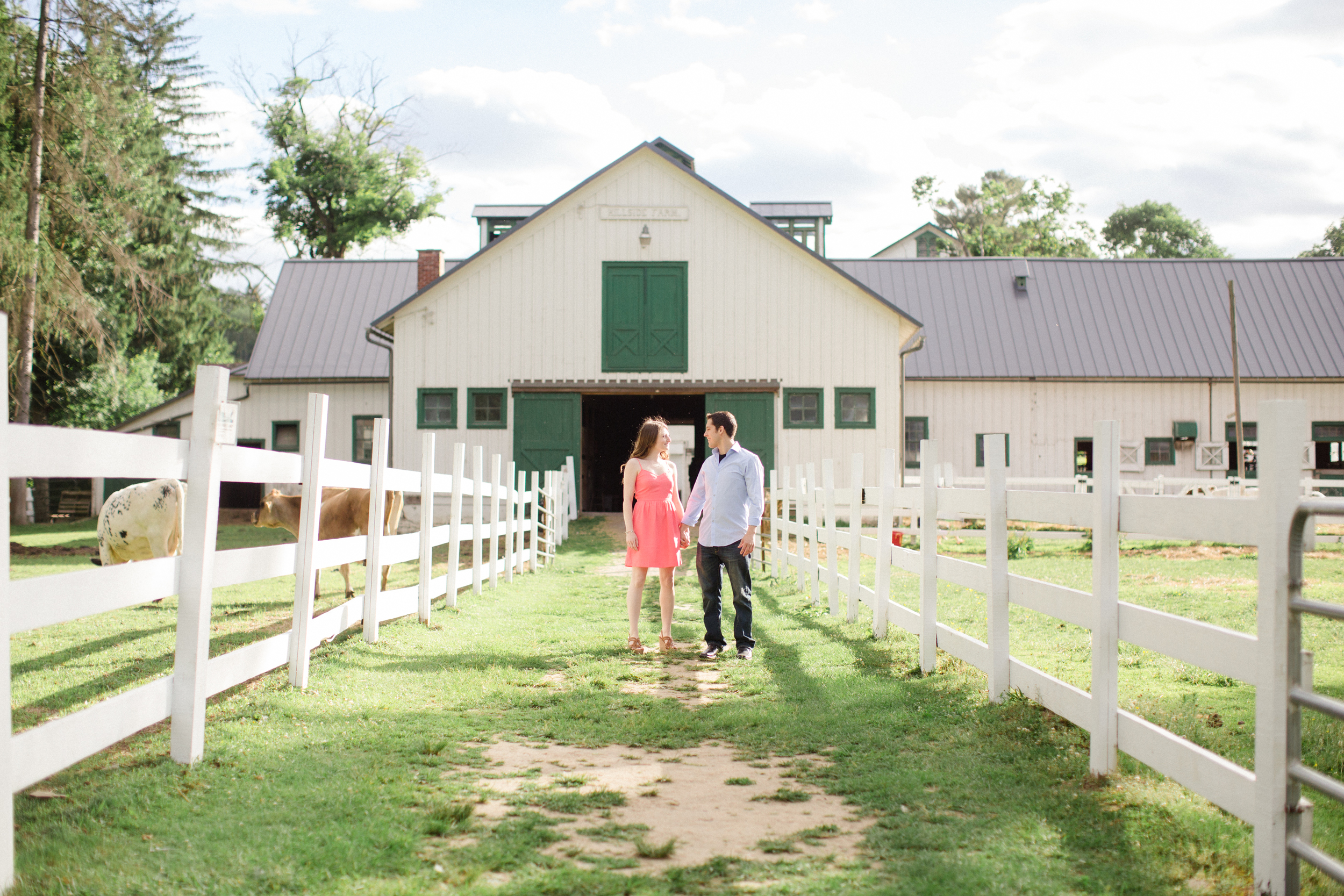 Michelle Anthony Hillside Farms Engagement Session Photos Jordan Denike Photography