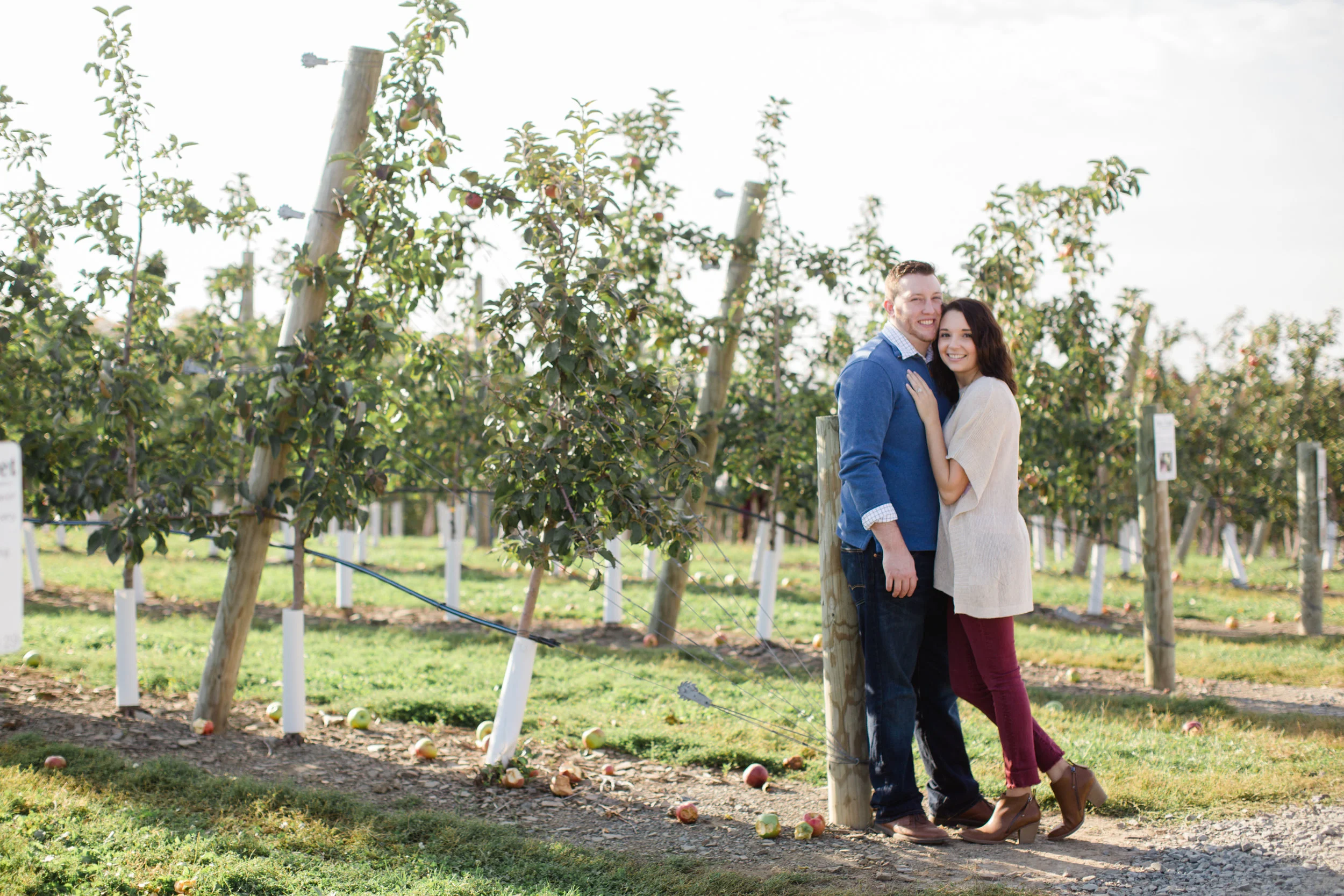 Scranton PA Wedding Photographers Fall Apple Orchard Engagement Session CM_JDP-1873.jpg