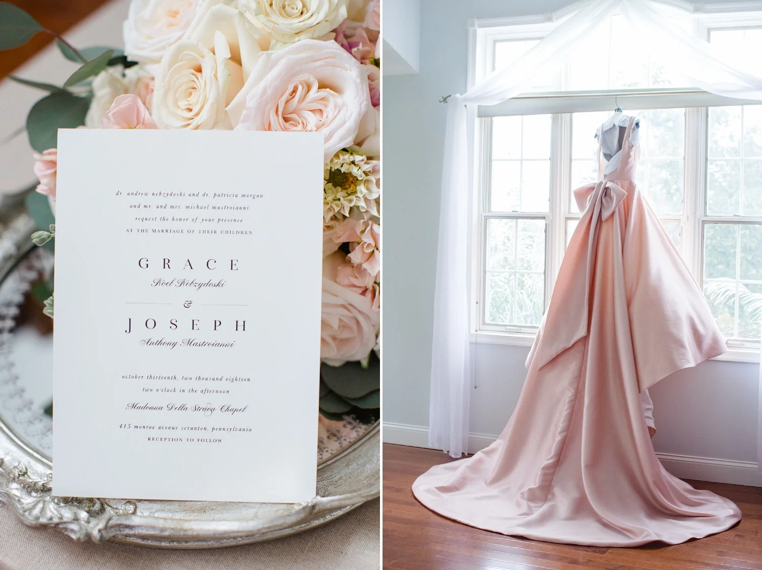 Grace + Joe | Romantic Fall Scranton Cultural Center Wedding_0008.jpg