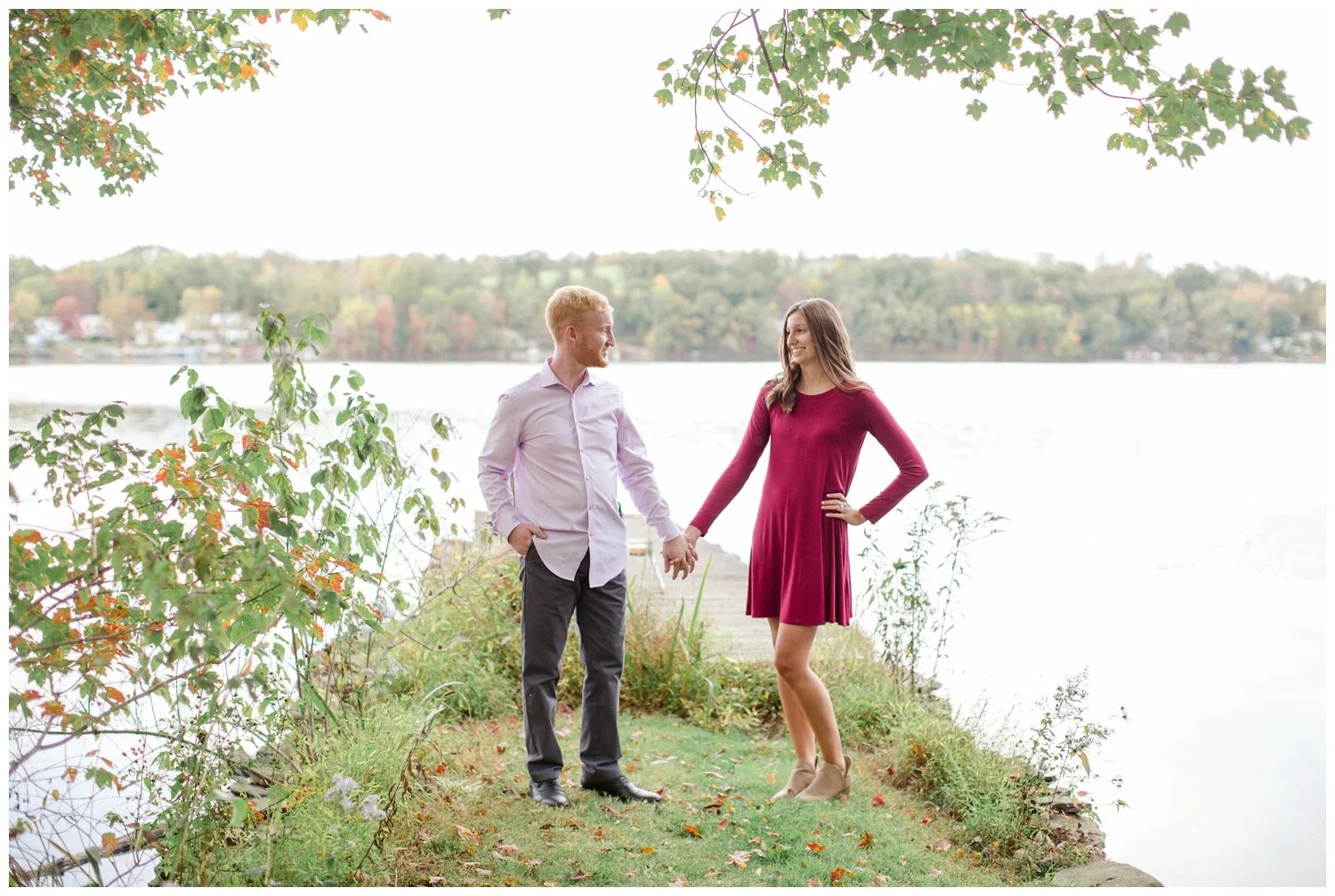 Scranton PA Baylor Lake Engagement Session_0014.jpg
