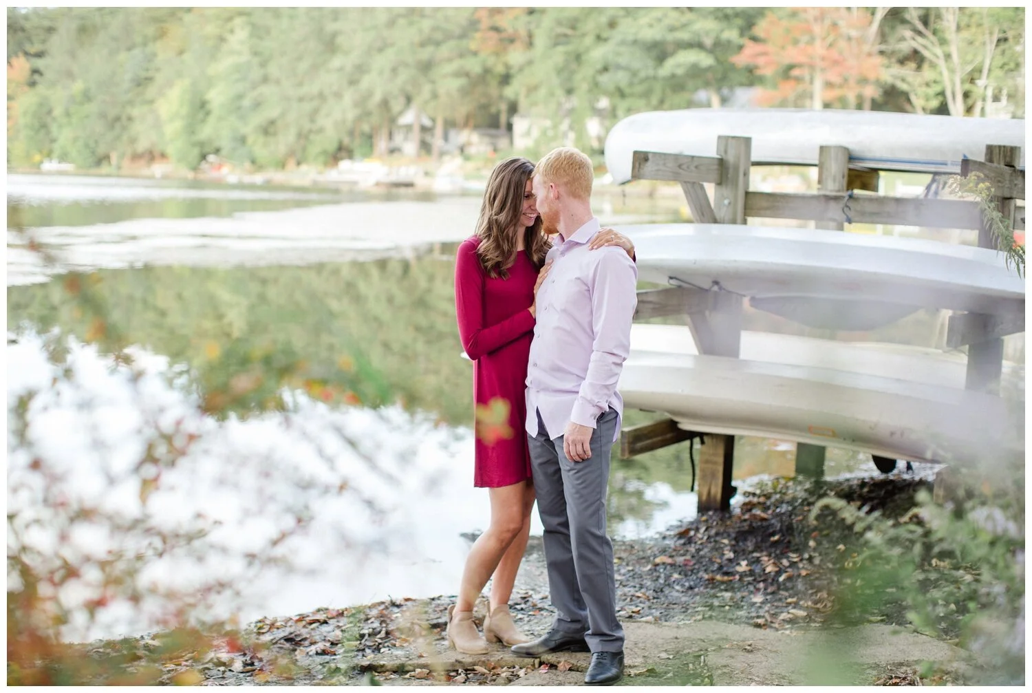 Scranton PA Baylor Lake Engagement Session_0022.jpg