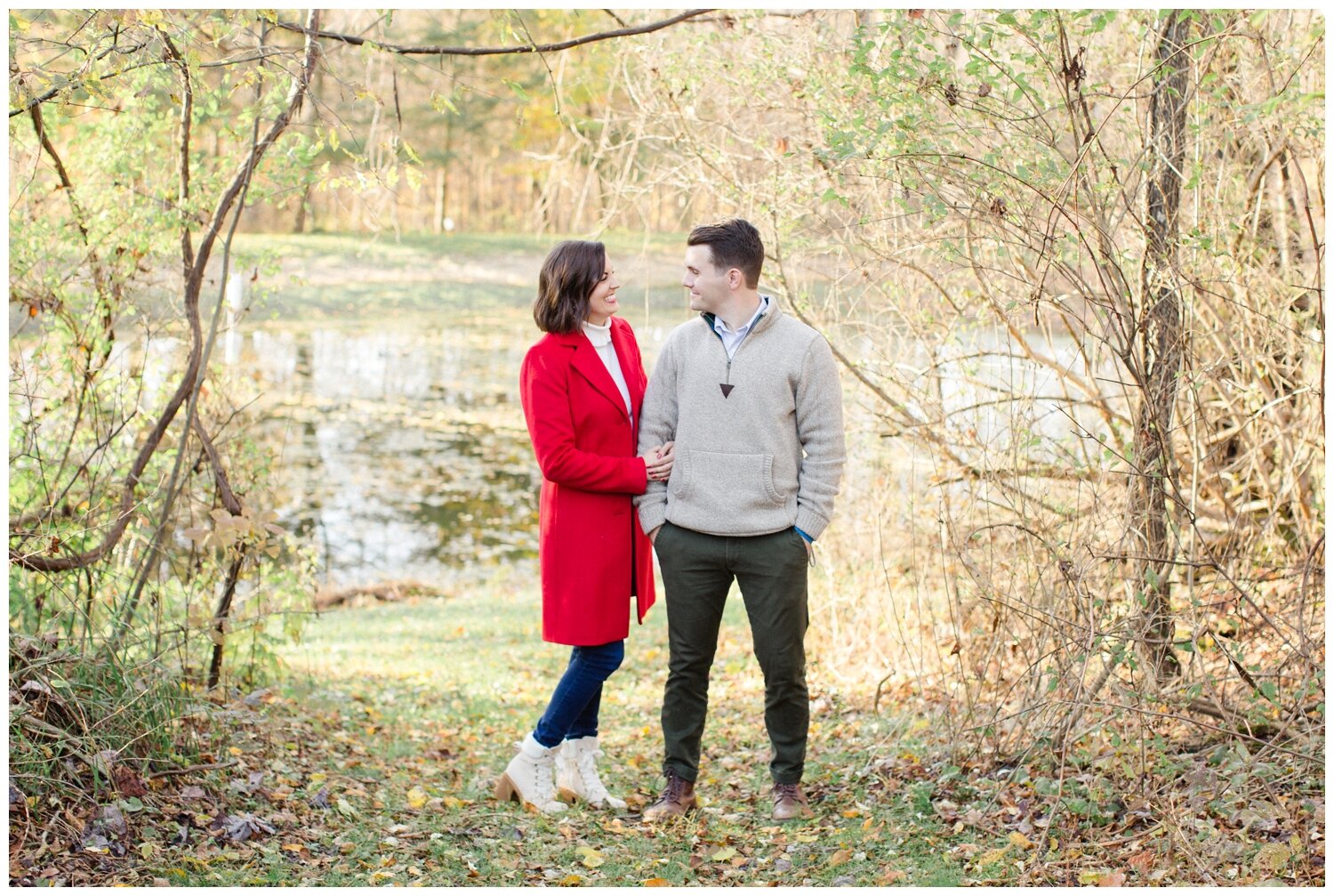 Clarks Summit PA Tree Farm Engagement Session Photos_0010.jpg