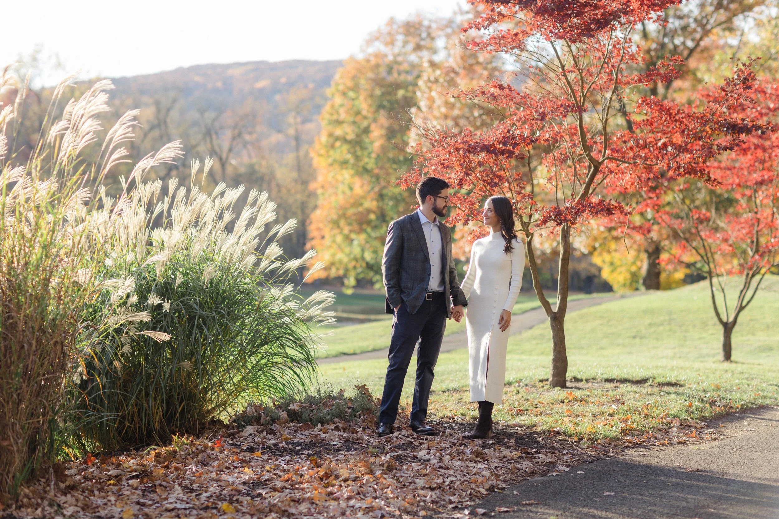 Fall Wilkes Barre PA Engagement Photos | Rachel + Joe