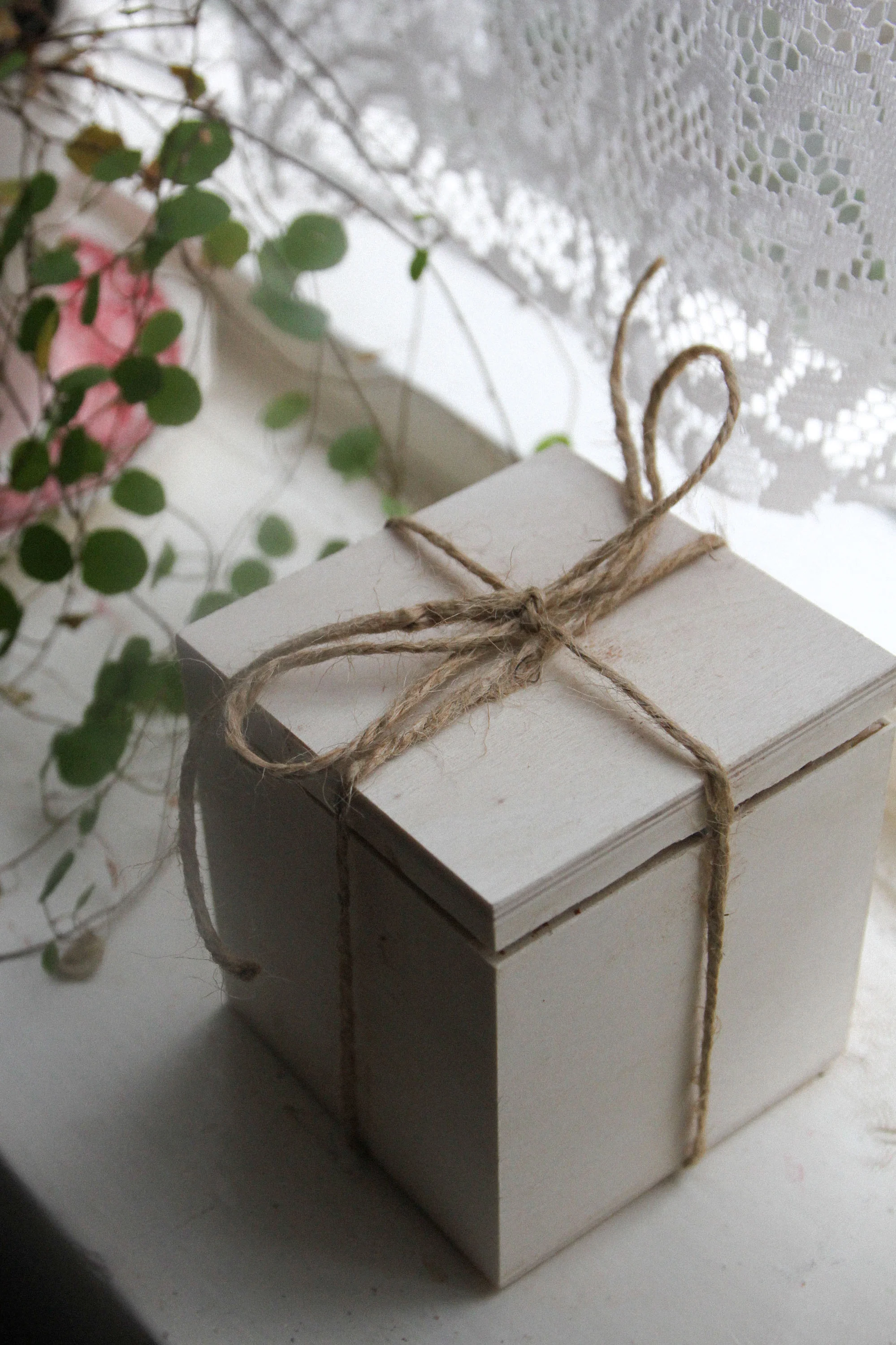 a box of homemade chocolate truffles&nbsp;(a modified version of this recipe)