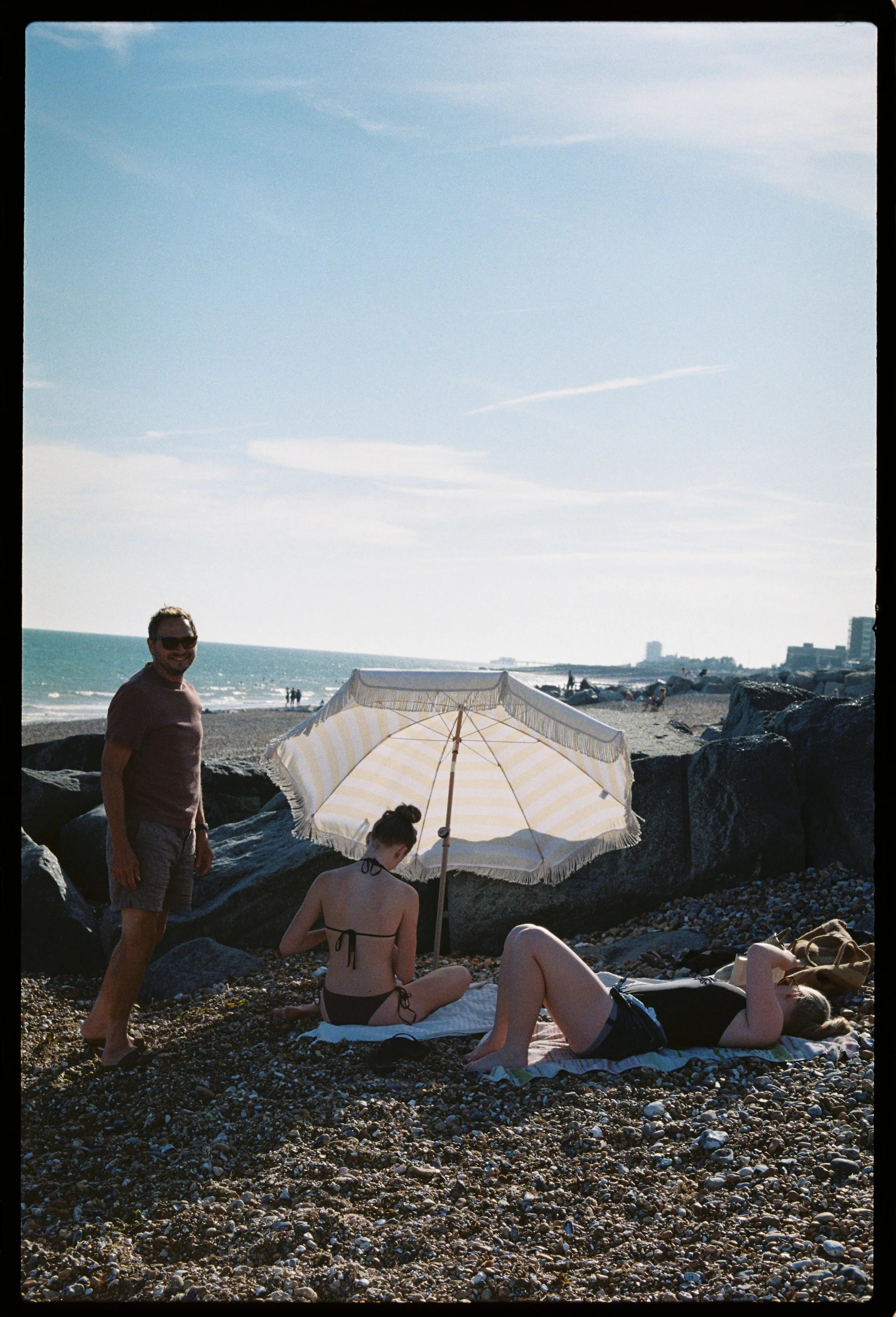 summer holiday on the south coast - photography by Carolyn Carter