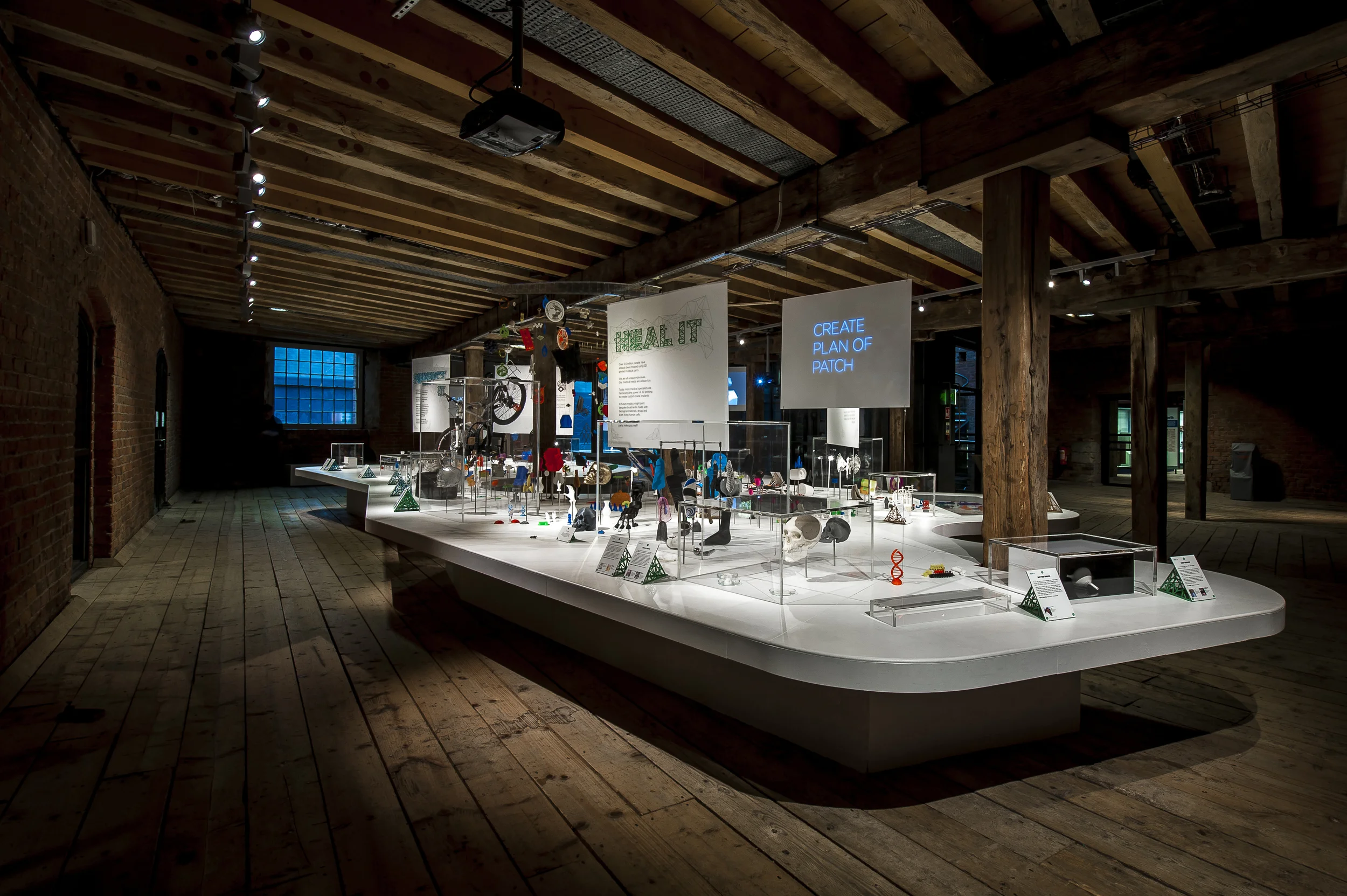   Museum of Science and Industry Manchester   3D: Printing the Future   October 2014 to April 2015  