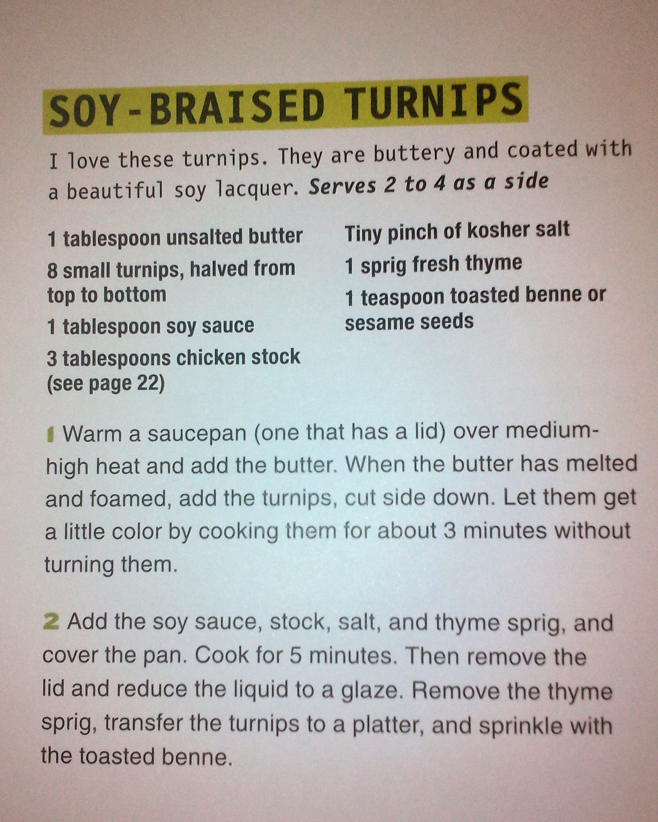 CSA Member Cooking Ideas: Stuffed Chicken with Chorizo & Soy-Braised Turnips