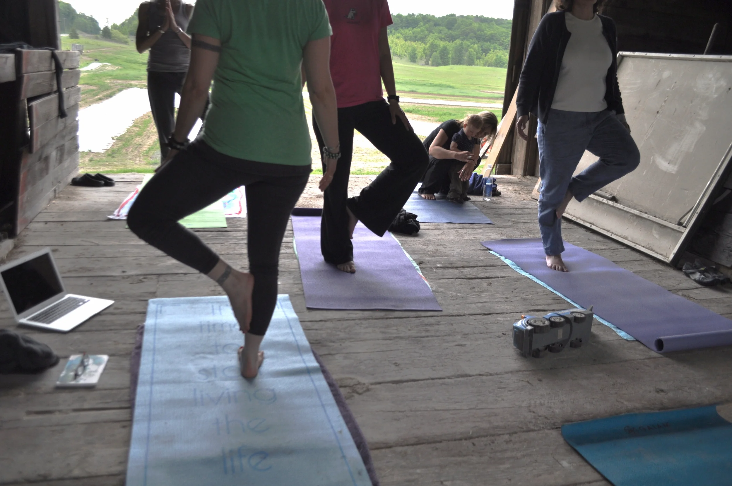 Yoga in the Barn - Tuesdays Through August 16