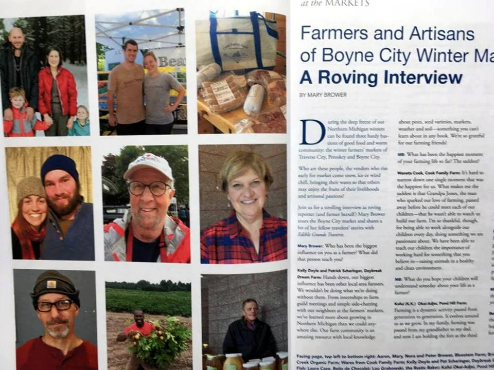 A Roving Interview at Boyne City Farmers Market