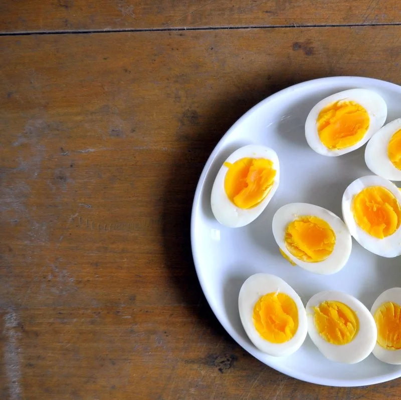 Not (That) Hard Cooked Eggs