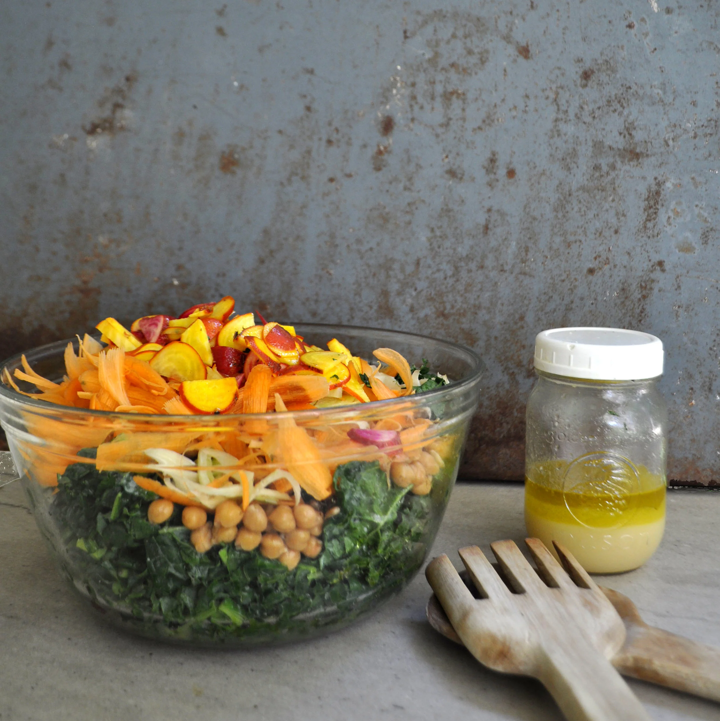 On Turning a Small CSA Share into a Big Salad