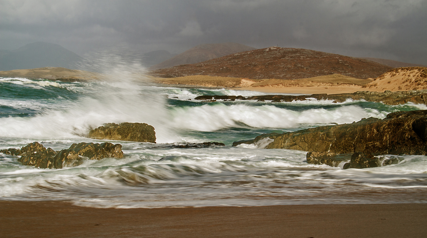 Stormy Sea at Borve