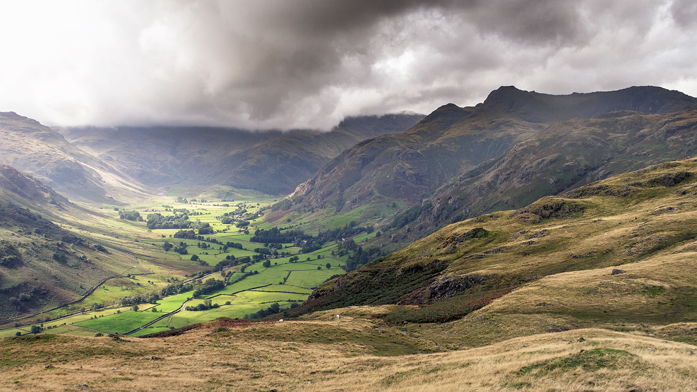 Sun in Great Langdale