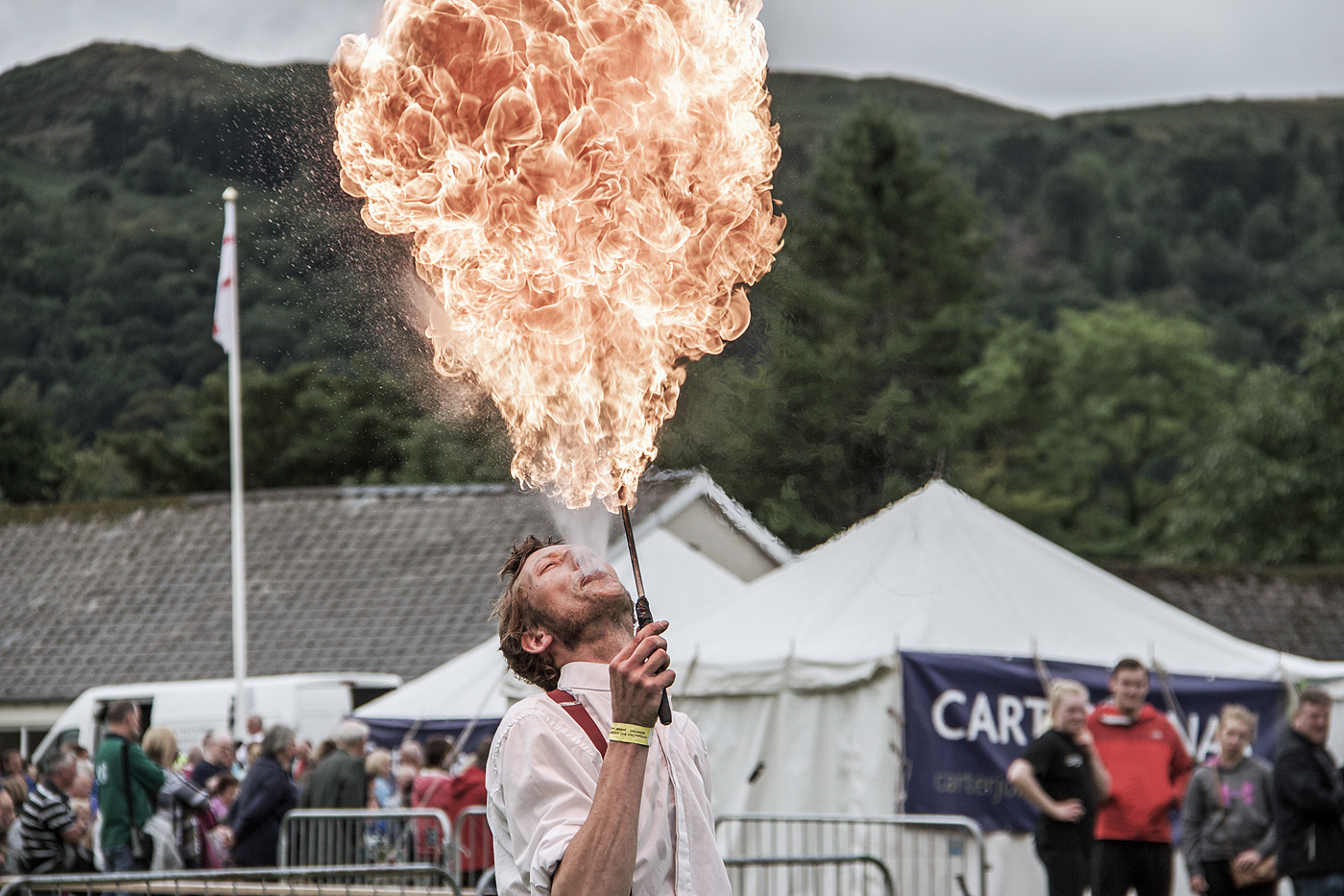 The fire eater