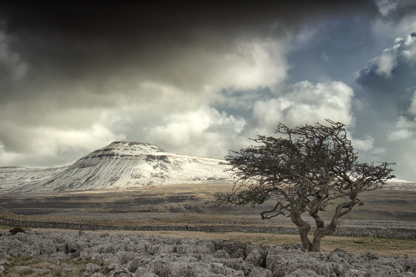 Cloud over Ingleborough