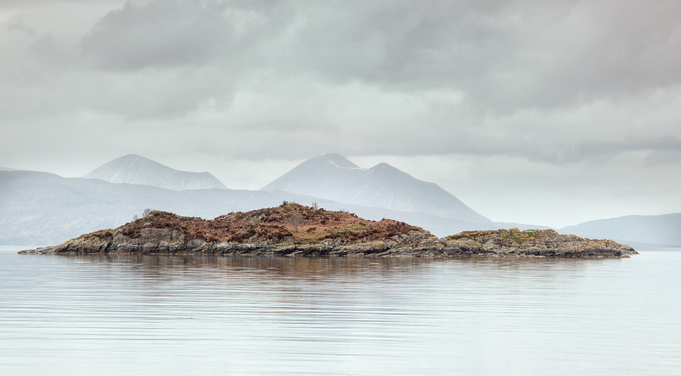 Coral Beach and the Cuillins