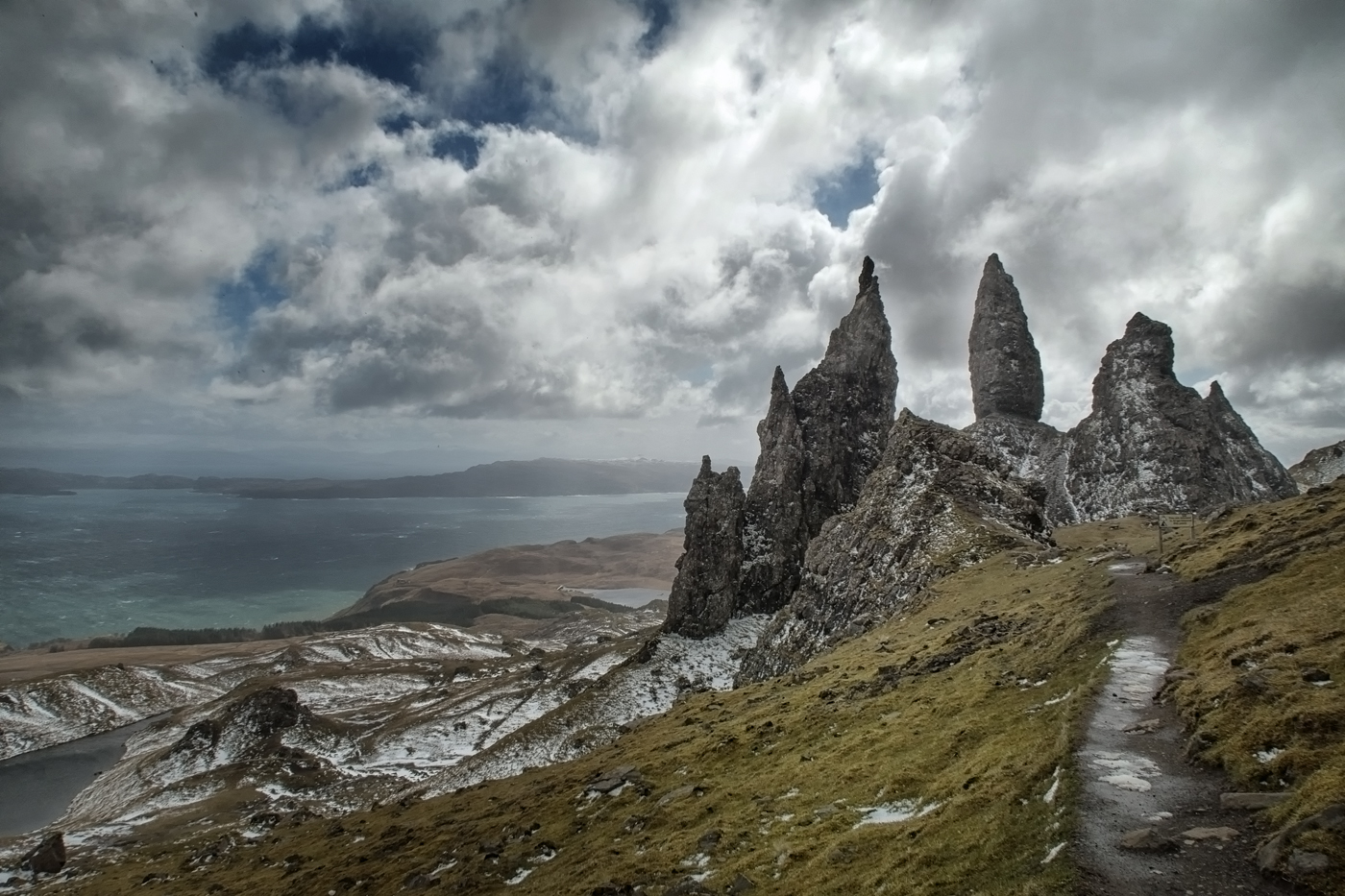 Old Man of Storr from the north