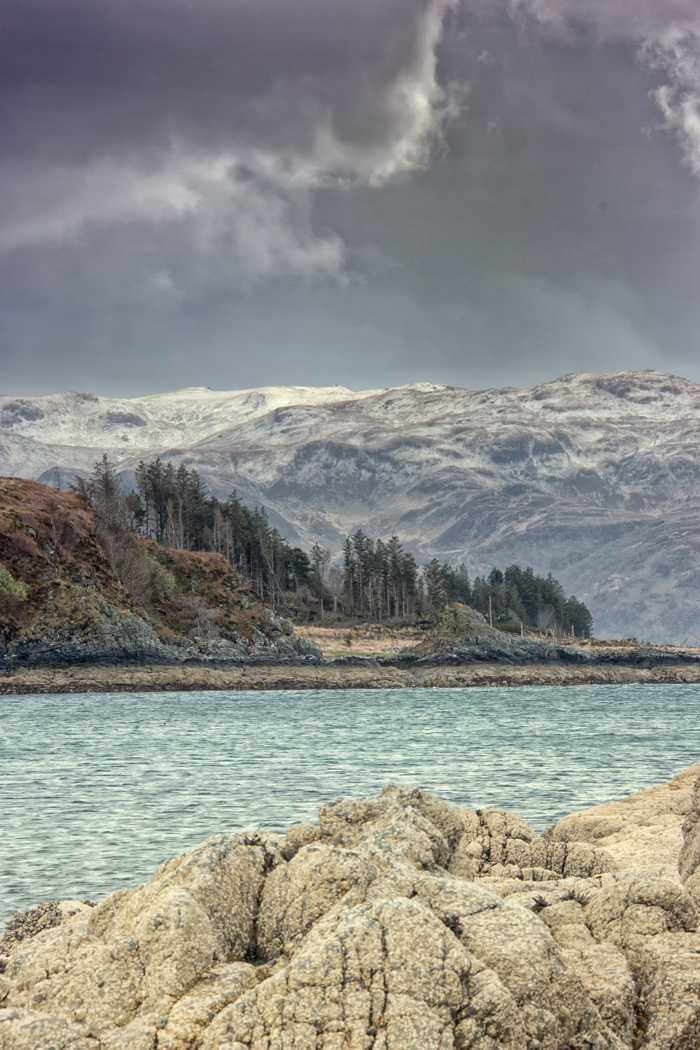 Sandaig mountains