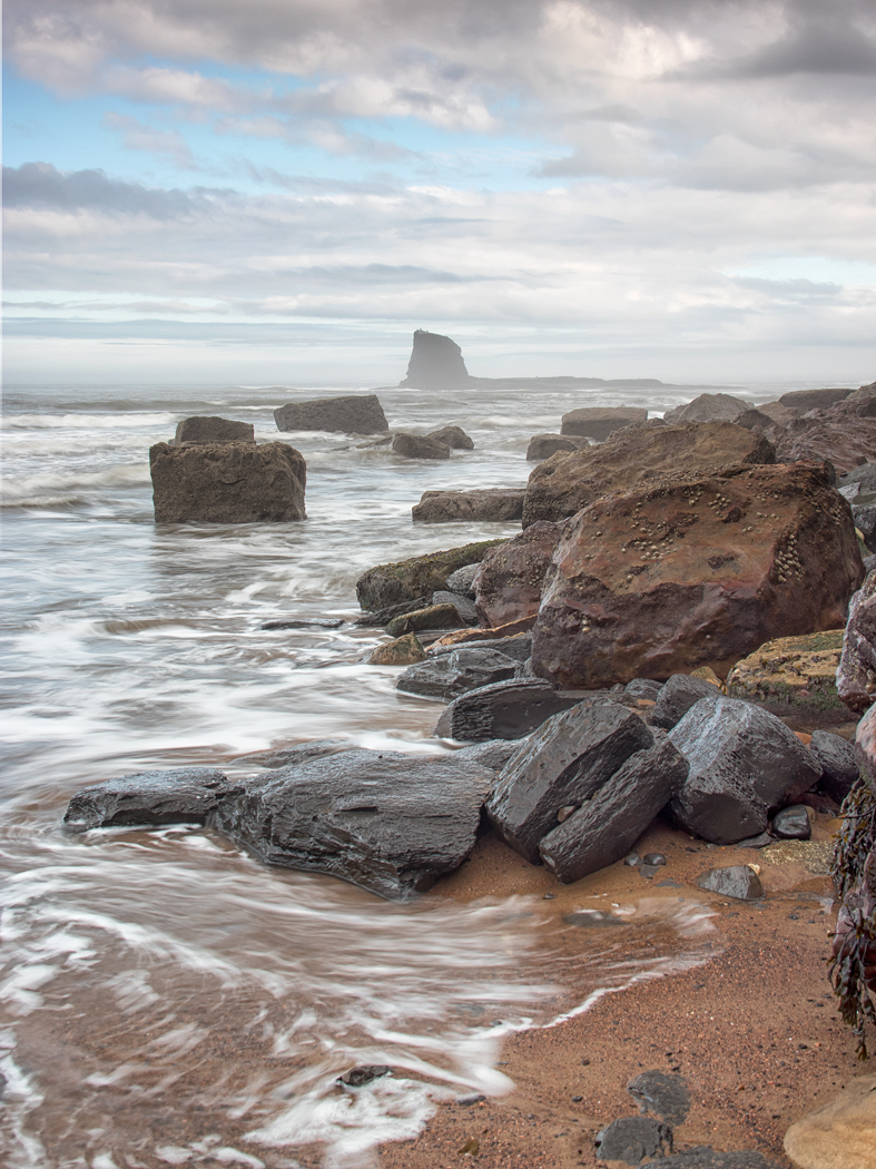 Black Nab: entering the rocky ledge