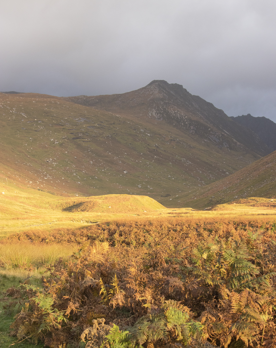 sunrise in Glen Rosa