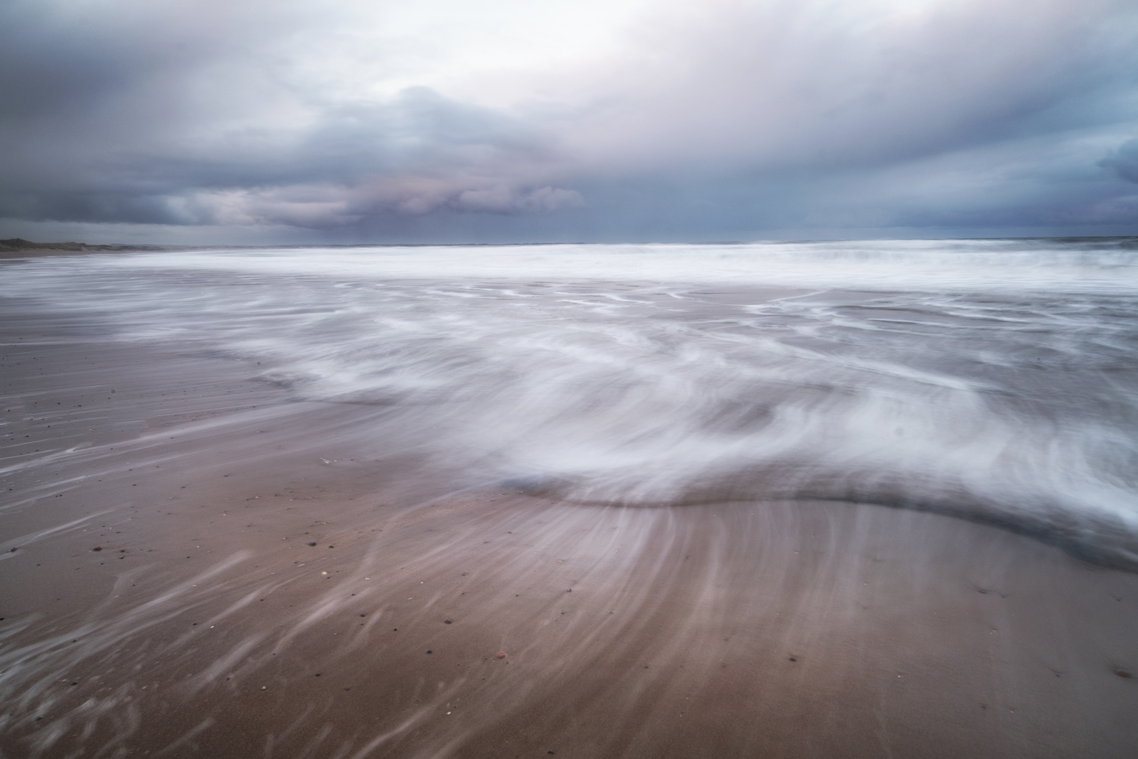Cresswell beach, Northumberland