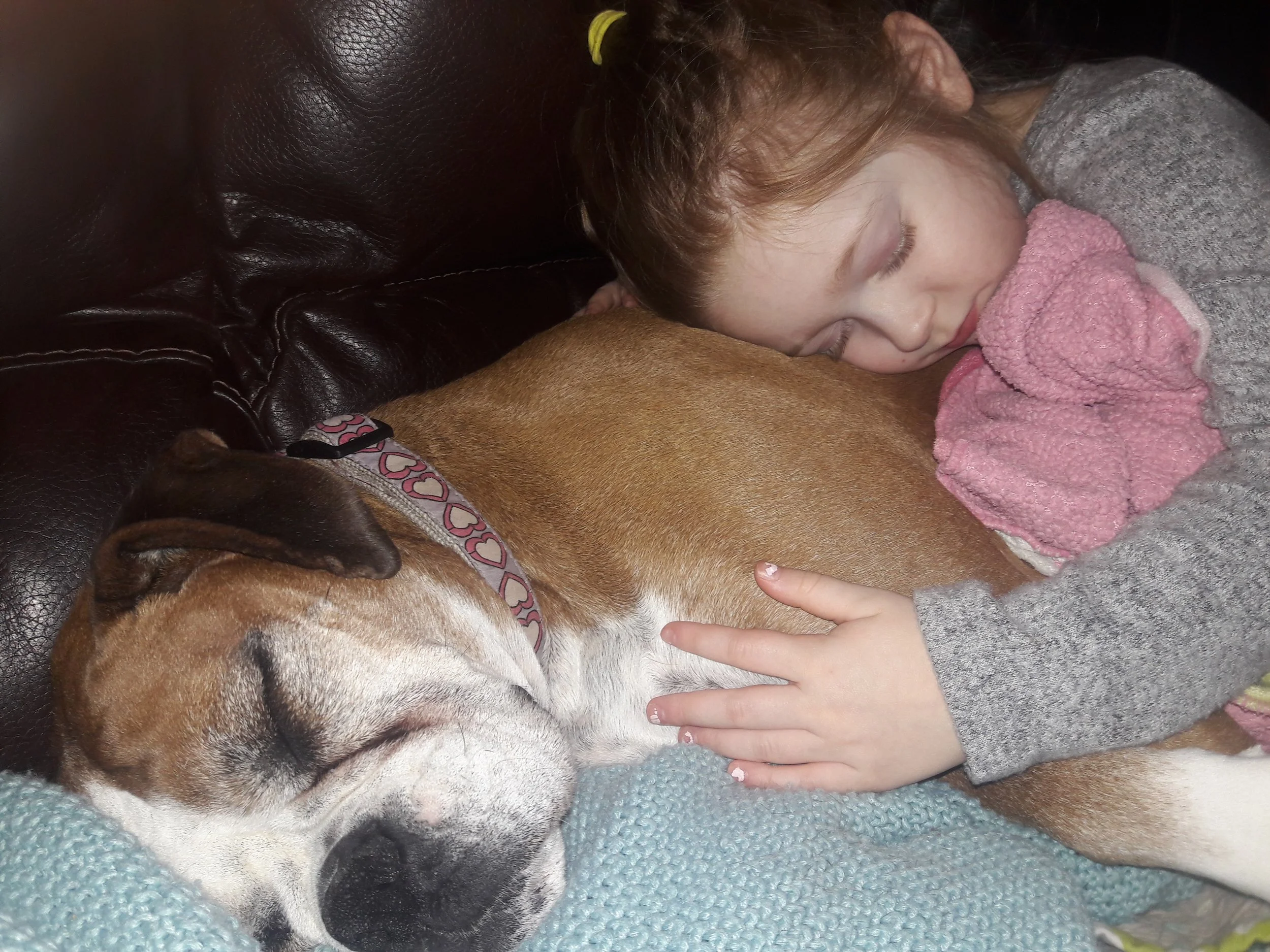 Aubrey and Ella. Two peas in a pod!